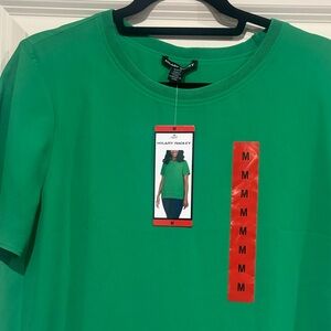 Hilary Radley Green Women’s Blouse